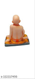 High-quality resin Shree Swami Samarth Idol for home decor, dimensions: 9x8cm, color may vary
