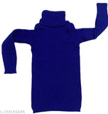 Cotton blend winter sweater multipack for baby boys & girls (0-7 years), self-designed high neck style