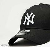 New York Yankees baseball cap with black mesh material, embroidered logo, one size fits all