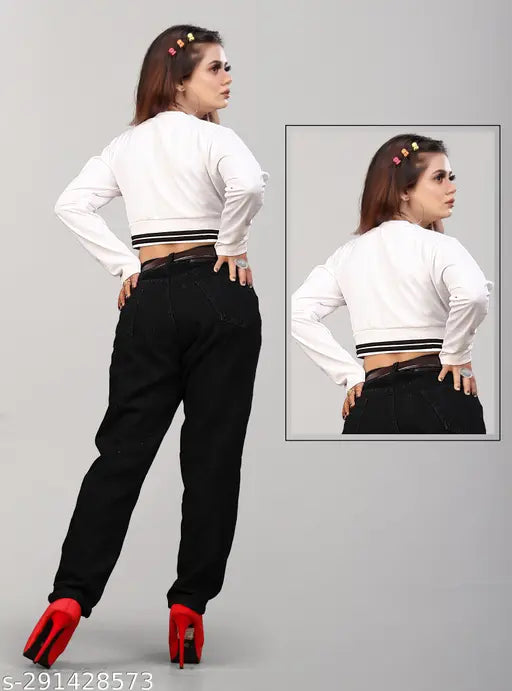 Long-sleeve viscose top, printed net, latest stylish design, size XS (bust 32in), India origin