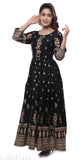 Black embroidered kameez with long sleeves