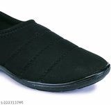 Canvas slip-on sneakers for women - Leemax Classic fashionable winter shoes with ultimate comfort, stretchy upper, and PVC sole