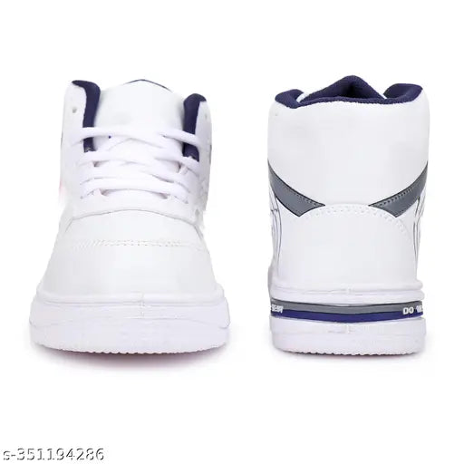 Bersache lightweight sports walking gym trekking lace-up shoes with high quality sole for boys