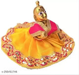 Metal Krishna Idol: Trendy, durable Pital Brass Sikarwar Pittal Laddu Statue