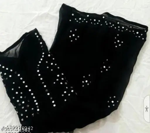 Red Georgette Long-Sleeve Chikankari Frock Top/Kurti Top, India-origin Lucknowi short dress on hanger