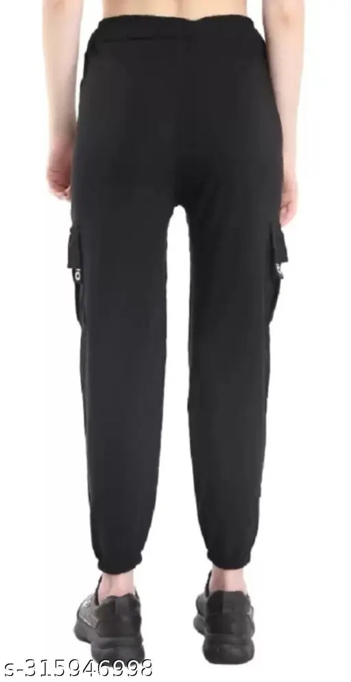 Black athletic leggings, high waist, side pockets