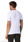 Level Above Roman Reign white polyester t-shirt, short sleeves, printed net design on chest - casual wear for men (XS: 34in/26in, S: 36in/27in, M: 38in/28in, L: 40in/29in, XL: 42in/30in)