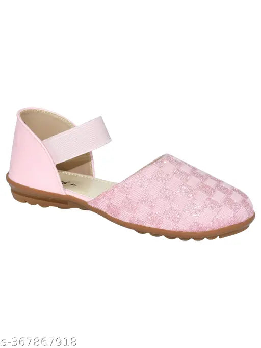 Synthetic slip-on shoes for kids, Ajanta Kid Belly EK1003 in PVC solid pattern, suitable for 6-6.5 years, made in India