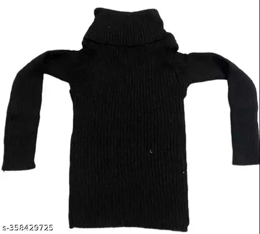 Winter woolen high neck sweaters for babies - cotton blend striped multipack of 4 for boys and girls (sizes: 6-9 months, 6-12 months, 9-12 months, 12-18 months, 18-24 months, 1-2 years, 2-3 years, 3-4 years; 5-6 years, 7-8 years, 9-10 years, 11-12 years)