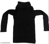 Winter woolen high neck sweaters for babies - cotton blend striped multipack of 4 for boys and girls (sizes: 6-9 months, 6-12 months, 9-12 months, 12-18 months, 18-24 months, 1-2 years, 2-3 years, 3-4 years; 5-6 years, 7-8 years, 9-10 years, 11-12 years)