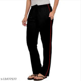 Stylish women's black onion pink cotton regular fit lower pajama pack of 2
