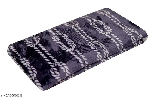 3D printed design, soft & cosy microfiber Changers AC blanket for double bed, India-made