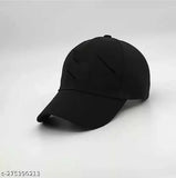 Trending cotton XL embroidered cap set, stylish cap pair from India