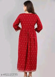 Unique Naira rayon kurti, three-quarter sleeves, printed combo, casual wear and parties, India origin