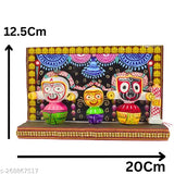Ceramic Singhasana from Jagannath Temple, Indian god idol, 20cm x 12.5cm x 4cm