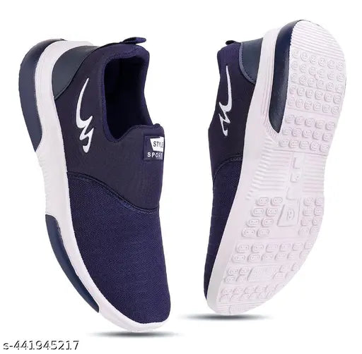 Multicolor lace-up running shoes for boys