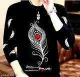 Premium cotton-blend long sleeved t-shirt for men & boys, perfect fit, stylish gym/jogging/yoga wear, printed design