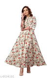 Women's anarkali kurta in rayon regular dress, fully stitched for party wear
