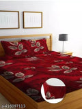 Premium cotton elastic fitted King Size 220 TC bedsheets with vibrant cartoon characters, soft & cozy for summer sleep