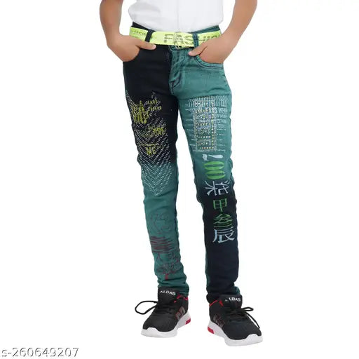 Stunning denim men's jeans - solid, quality denim pants from India (size 24/26/28)