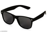 Black polarized lens wayfarer sunglass combo with icon star black cotton cap & black mask for men & boys - Accessory set featuring printed net pattern, perfect for sun protection and stylish outdoor activities