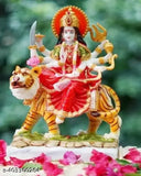 Marble Goddess Maa Durga Devi Statue, 9cm x 13cm x 6cm religious murti for home decor or gift item