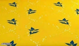 Glace cotton floral double bedsheet, superfine quality for a comfortable summer sleep, India origin