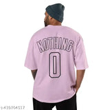 Large, high-quality cotton blend graphic tee for men by N A TEX STYLES - MOT0018, three-quarter sleeves, soft fabric