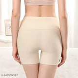 Womens and girls seamless underwear for invisible fit, comfortably shaped cycling shorts, suitable for 26-32 waist, free size pack of 1s