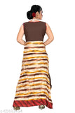 Designed printed long kurta