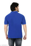 Matte polycotton polo collar t-shirt pack of 2, stylish basic menswear - Indian origin