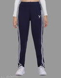 Navy blue lower pyjamas, women's regular fit