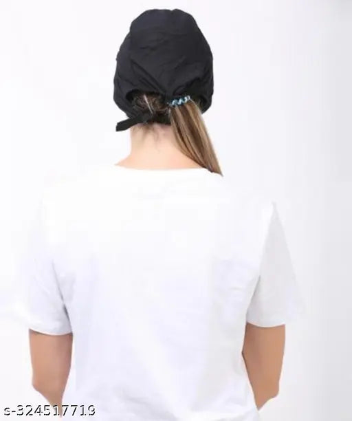 White shirt, hijab cap combo pack
