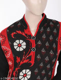 Soft touch wool kurta palazzo set in winter print, perfect for women's chilly-weather wardrobe