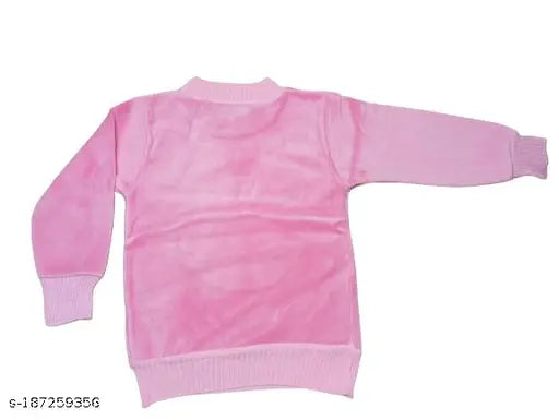 Cotton blend new born baby sweatshirt for winter wear with printed net pattern, suitable for sizes from 0-6 months to 1-2 years