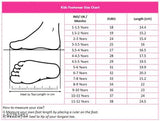Black sports shoe with white sole and laces, designed for kids' training, walking, and running
