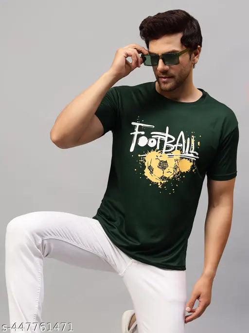Urbane Sensational Fashionable Men Dri-Fit Printed Active Tshirts Combo of 3