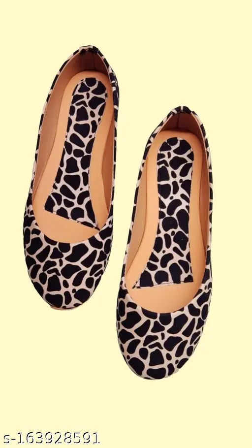 Black velvet ballerina, durable and comfortable textured shoe with closed back, Indian-made