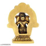 Brass ShreeYaash Ganesha Vinayak Statue, 2.5 inch tall idol for home decorative item & spiritual harmony