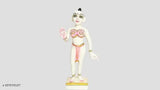 9-inch marble ISKCON Radha Krishna Murti Idol - Elegant Pooja room decor, versatile home decor and exquisite wedding gift