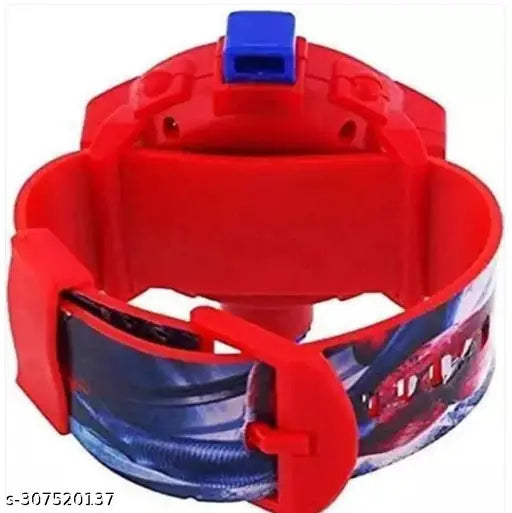 Rubber watch with digital display, designed as a projector watch for kids and boys. Features a strap attachment. Suitable for festive occasions like Diwali or birthday gifts