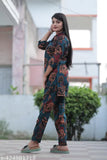 Soft, cozy rayon night suit for women, ideal for honeymoon or relaxation. One size included, suitable for S-XXL. Made in India