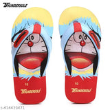 EVA Kids' Doraemon summer slippers, water-resistant, soft and comfortable for outdoor/indoor play (size 3.5-4, 3-4, 4-4.5, 7.5-8, 8-8.5, 8.5-9 years)