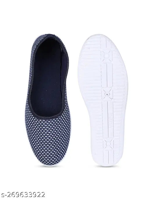 Synthetic bellies for women and girls - printed ballerina shoes with buckle fastening, celebrating style and expression by Myra Footwear (IND-5 to IND-8)
