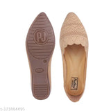 Mesh women's ballerina slip-ons in sizes IND-5 to IND-9, Indian made