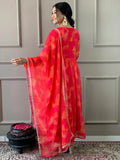 Women Alia Cut Printed Kurta with Dupatta | Kurta for Women | Alia Cut Kurta |