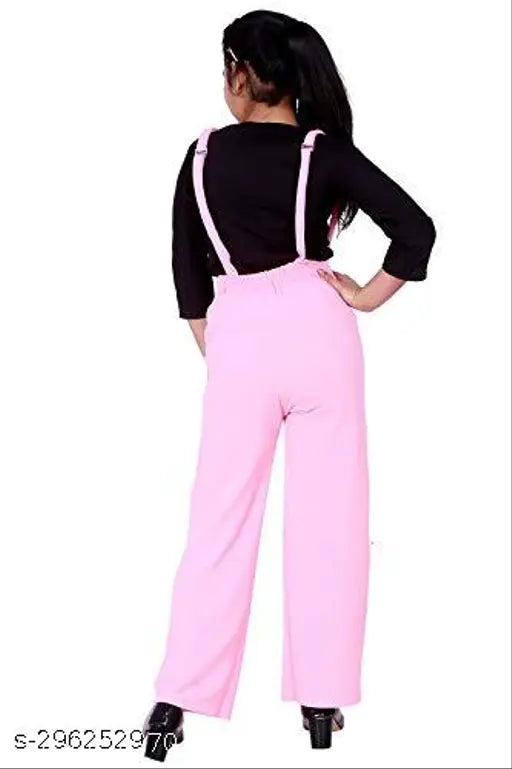 Cotton printed cat jumpsuit for women, includes short-sleeved white t-shirt. Made in India