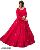 Embroidered rayon women's long-sleeve blouse, vibrant Indian craftsmanship with multiple sizes available