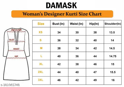 Brown rayon Damask Rani long kurti with three-quarter sleeves and printed combo - women's fashion, Indian origin