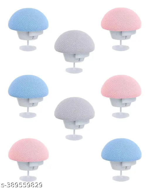 P Plus Non Slip Duvet Cover Clips with Button Fasteners, Set of 8, for Quilt Cushions, Holding Clips, Cotton Bedding Pins, Curtain Holder Clips, Reusable